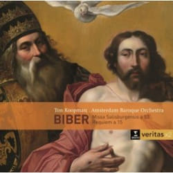 Warner Music Ton Koopman - Biber: Missa Salisburgensis, Requiem for 15 Voices, 2CD CD Classic
