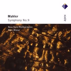 Warner Music Kurt Masur - Mahler: Symphony No.9, CD, Classic, CD, Kurt Masur, Physical media, Adult, 1 discs