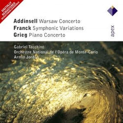 Warner Music Gabriel Tacchino - Addinsell, Franck & Grieg: Works for Piano & Orchestra, CD Classic