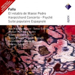 Warner Music Charles Dutoit - Falla: El Retablo de Maese Pedro & Orchestral Works, CD Classic