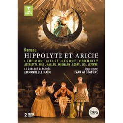 Warner Music Emmanuelle Haïm - Rameau: Hippolyte et Aricie, 2DVD DVD Classic