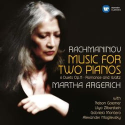 Warner Music Martha Argerich - Rachmaninov: Music for Two Pianos, 2CD CD Classic