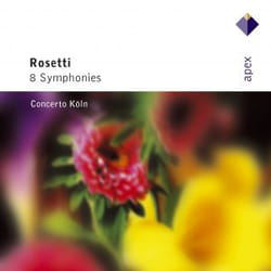 Warner Music Concerto Köln - Rosetti: 8 Symphonies, 2CD CD Classic