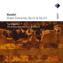 Warner Music Ton Koopman - Händel: Organ Concertos Op.4 & Op.7, 2CD CD Classic