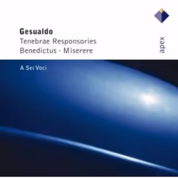 Warner Music A Sei Voci - Gesualdo: Tenebrae responsories, Benedictus & Miserere, 2CD, Classic, CD, A Sei Voci, Physical medi ...