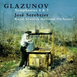 Warner Music José Serebrier - Glazunov: Symphonies 4 & 7, CD Classic