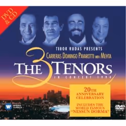 Warner Music Three Tenors - The 3 Tenors in Concert 1994, 2CD + DVD, Classic, DVD/CD, Three Tenors, Physical media, Adult, 3  ...
