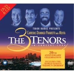 Warner Music Three Tenors - The 3 Tenors in Concert 1994, 2CD + DVD DVD/CD Classic
