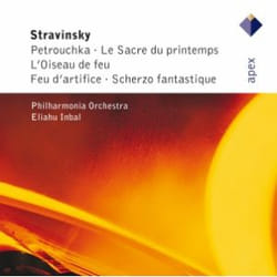 Warner Music Eliahu Inbal - Petrouchka, Firebird, Rite of Spring & Scherzo, 2CD CD Classic
