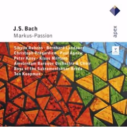 Warner Music Ton Koopman - Bach: St Mark's Passion, 2CD, Classic, CD, Ton Koopman, Physical media, Adult, 2 discs