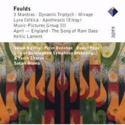 Warner Music Daniel Hope - Foulds: 3 Mantras; Lyra Celtica; Apotheosis; Mirage; Dynamic Triptych, April-England; Music Pictur ...