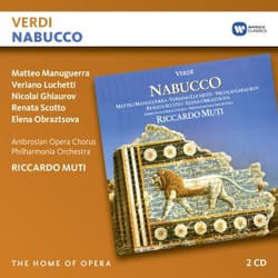 Warner Music The Home Of Opera - Verdi: Nabucco, 2CD CD Classic