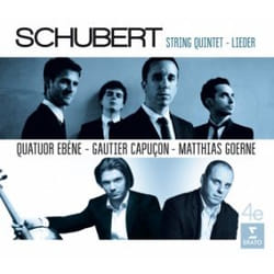 Warner Music Quatuor Ébène - Schubert: Quintet and Lieder, CD Classic