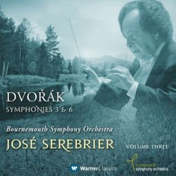 Warner Music José Serebrier - Dvorák: Symphonies 3 & 6, CD Classic