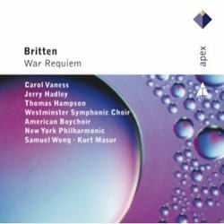 Warner Music Kurt Masur - War Requiem, 2CD CD Classic