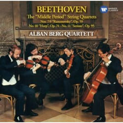 Warner Music Alban Berg Quartett - Beethoven: String Quartets Nos. 7-11, 2CD CD Classic