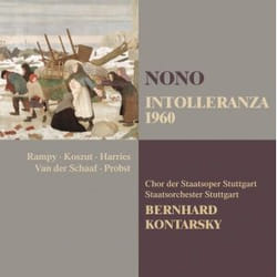 Warner Music Bernhard Kontarsky - Nono: Intolleranza 1960, CD Classic