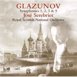 Warner Music José Serebrier - Glazunov: Symphonies 1, 2, 3 & 9, 2CD, Classic, CD, José Serebrier, Physical media, Adult, 2 di ...