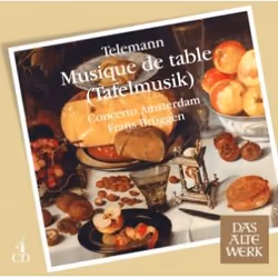 Warner Music Das Alte Werk - Telemann: Tafelmusik Complete REMASTERED, 4CD, Classic, CD, Das Alte Werk, Physical media, Adult ...