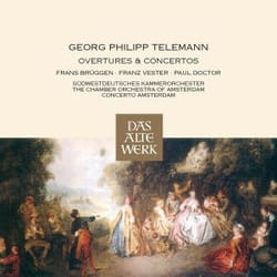 Warner Music Das Alte Werk - Telemann: Overtures & Concertos, CD Classic