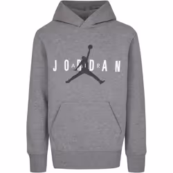 Nike Jordan Boys' Fleece Pullover Hoodie (Carbon Heather  Large)