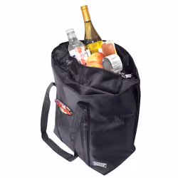 Vaultz Locking Cooler Bag - 20.5 Inches Travel Tote for Security and Convenience - Spacious and Insulated in Sleek Black