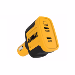 Dewalt 141 0484 DWG 2-Port PPS PD Car Charger 120W DWT1410484
