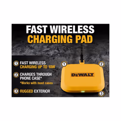 Dewalt 141 0476 DWG Fast Wireless Charging Pad DWT1410476 - Additional view 4