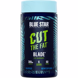 Blue Star Nutraceuticals Blade  Thermogenic Fat Burner  wAdvantra Z  Fight Fat and Blunt Hunger  Metabolic Support  120 Veggi ...