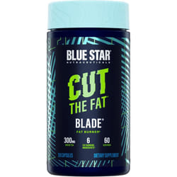 Blue Star Nutraceuticals Blade  Thermogenic Fat Burner  wAdvantra Z  Fight Fat and Blunt Hunger  Metabolic Support  120 Veggie Capsules
