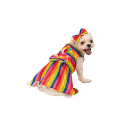 Pet Rainbow Party Dress - XL