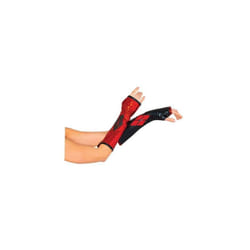 Rubies Costume Co Harley Quinn Arm Warmers Batman Gauntlets For Teens and Adults Womens
