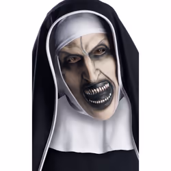 The Nun 3/ 4 Mask With Headpiece