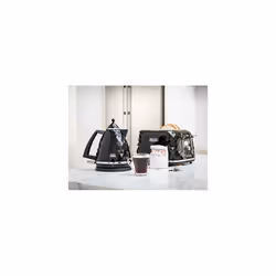 De'Longhi Brilliante Kettle, anti-scale filter, 1.7 Liters, 360 swivel base, KBJ3001BK, Black