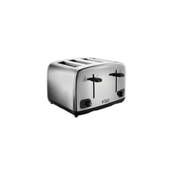 Russell Hobbs 24090 Adventure Four Slice, Brushed Polished Stainless Steel Toaster