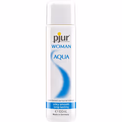 pjur WoMan Aqua, 100 ml, 100 g, Water-based lubricant, Sex toy, Vaginal, Aqua (Water), Glycerin, Ethoxydiglycol, Phenoxyethan ...