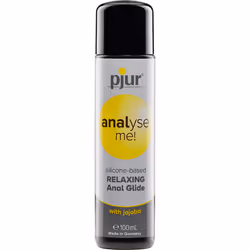pjur Analyse Me! Relaxing, 100 ml, 100 g, Silicone-based lubricant, Anal, Dimethicone, Dimethiconol, Simmondsia Chinensis (Jo ...