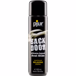 pjur Back Door Relaxing, 100 ml, 100 g, Silicone-based lubricant, Anal, Dimethicone, Dimethiconol, Simmondsia Chinensis (Jojo ...
