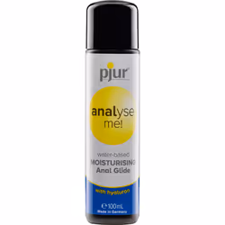 pjur Analyse me!, 100 ml, 100 g, Water-based lubricant, Anal, Aqua (Water), Glycerin, Xanthan Gum, Benzyl Alcohol, Sodium Ben ...