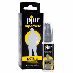 pjur Superhero, 20 ml, 20 g, Silicone-based lubricant, Vaginal, Prolonging lubricant, Spray