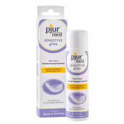 pjur Med Sensitive, 100 ml, 100 g, Water-based lubricant, Sex toy, Aqua (Water), Propylene Glycol, Ethoxydiglycol, Hydroxypro ...