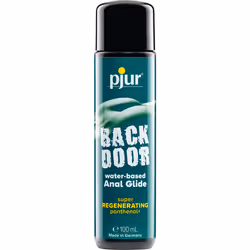 pjur Back Door Regenerating, 100 ml, 100 g, Water-based lubricant, Anal, Sex toy, Aqua (Water), Glycerin, Ethoxydiglycol, Phe ...