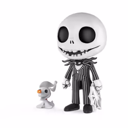 Funko 5 Star: Nightmare Before Christmas - Jack Skellington with Zero Collectible Figure  Multicolor