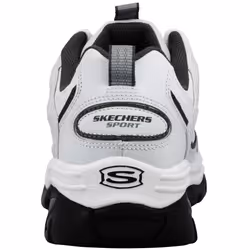 Skechers Men's Energy Afterburn Lace-Up White/Charcoal Sneaker 13 M US