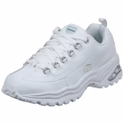 Skechers Sport Women's Premium Sneaker White/Blue 9.5 W US