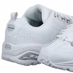 Skechers Sport Women's Premium Sneaker White/Blue 9.5 W US