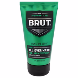 Classic Scent 3 In 1 All Over Wash by Brut for Men - 5 oz Body Wash