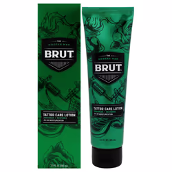 Tattoo Care Lotion 24 Hr Moisturization by Brut for Men - 3.5 oz Lotion