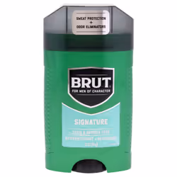 Signature Antiperspirant Plus Deodorant by Brut for Men - 2.7 oz Deodorant Stick