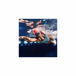 Unisex-child Swim Cap Silicone Junior